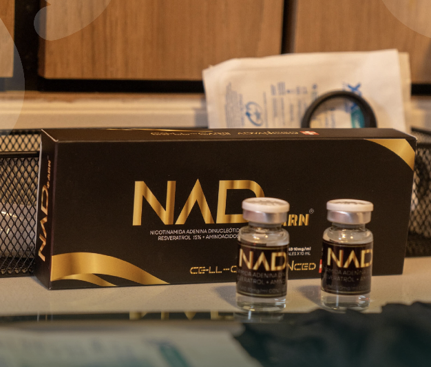 NAD+ IV therapy illustration